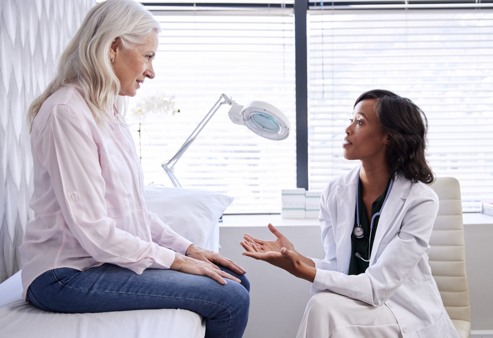 patient visits doctor